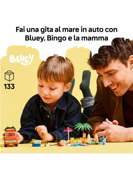 VACANZA SPIAGGIA FAMIGLIA BLUEY
