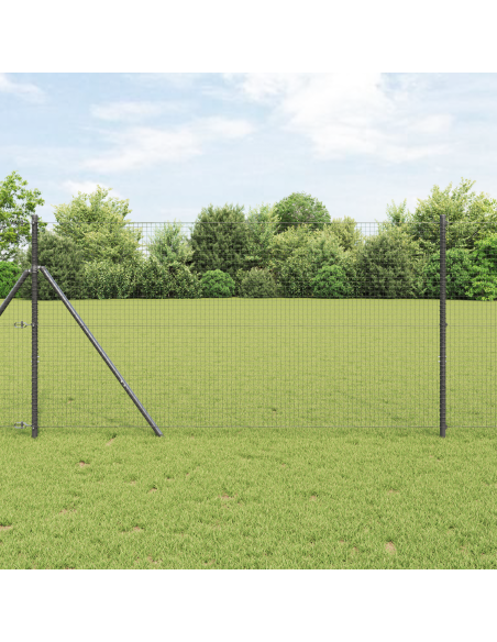 Recinzione con Posti Grigio 1.2 x 50 m