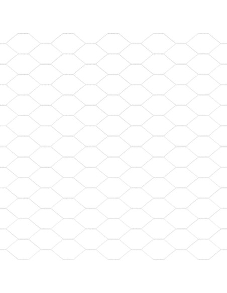 Palo della recinzione Argento 50 x 1 m (rete da 13 mm) Acciaio