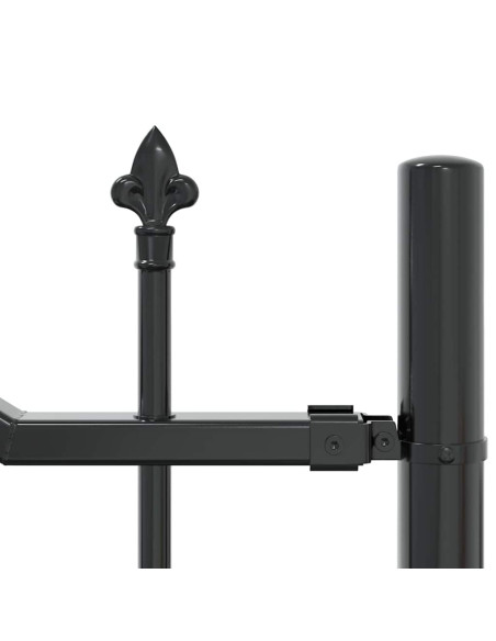 Recinzione per Giardino Grigio 190 cm