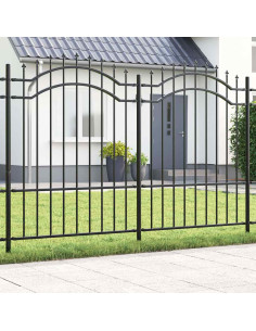 Recinzione per Giardino Grigio 240 x 190 cm 2