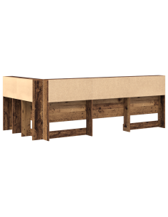 Testata contenitore Legno vecchio 80 cm Legno multistrato