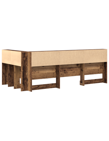 Testata contenitore Legno vecchio 80 cm Legno multistrato