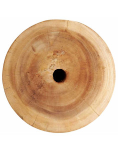 Base per ombrellone Naturale Ø34 x 40 cm Legno Massello