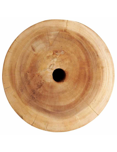 Base per ombrellone Naturale Ø34 x 40 cm Legno Massello
