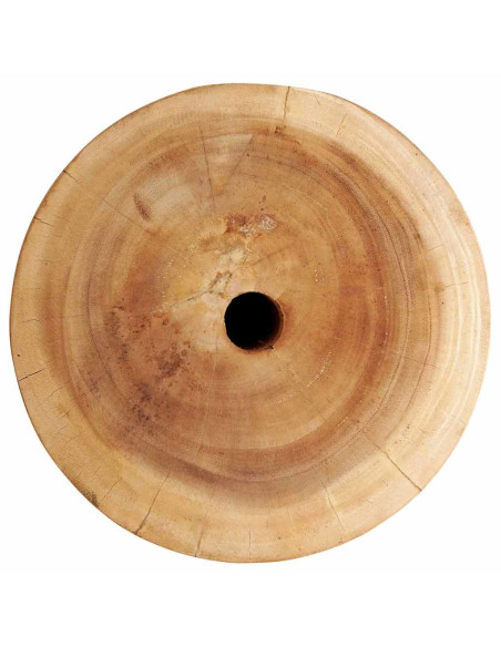 Base per ombrellone Naturale Ø34 x 40 cm Legno Massello
