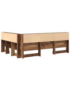 Testata contenitore Legno vecchio 160 cm Legno multistrato