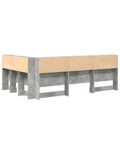 Testata contenitore Grigio cemento 207,5 x 137,5 x 76,5 cm