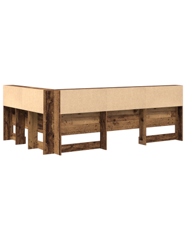 Testata contenitore Legno vecchio 207,5 x 137,5 x 76,5 cm
