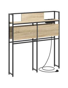 Testata contenitore rovere sonoma 80 cm Legno multistrato