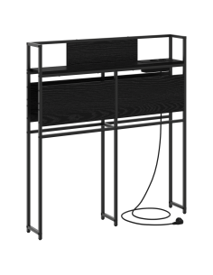 Testata contenitore Rovere nero 100 cm Legno multistrato