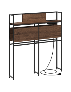 Testata contenitore Rovere marrone 100 cm Legno multistrato