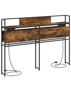 Testata contenitore Rovere fumo 160 cm Legno multistrato