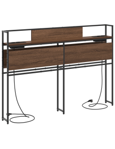 Testata contenitore Rovere marrone 160 cm Legno multistrato