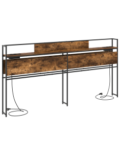 Testata contenitore Rovere fumo 180 cm Legno multistrato