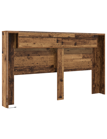 Testata del letto Legno antico 180 x17 x104.5 cm