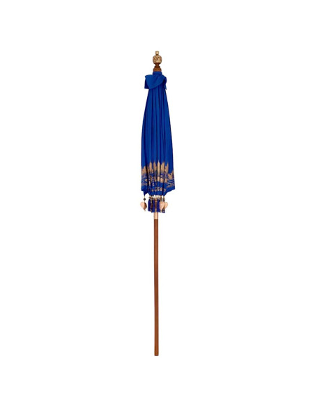 Ombrellone Altro Blu x 250 cm Cotone e legno