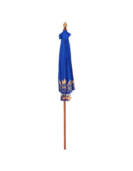 Ombrellone Altro Blu x 250 cm Cotone e legno