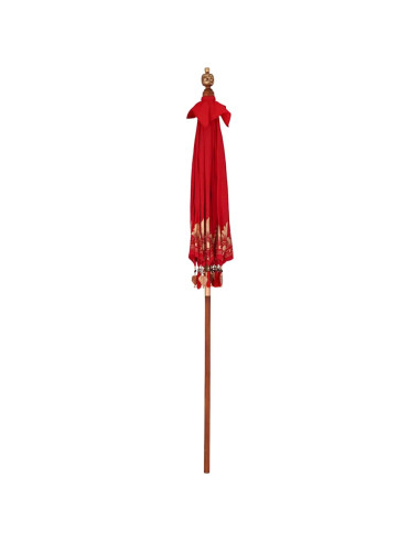 Parasol Balinese Rosso 185 x 185 x 260 cm