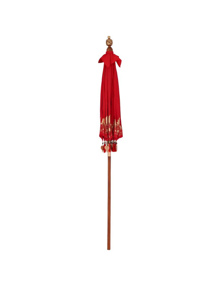 Ombrellone Altro Rosso x 250 cm Cotone e legno
