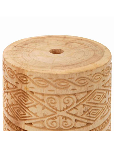 Base per ombrellone Naturale Ø34 x 40 cm Legno Massello