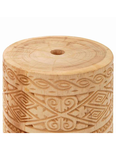 Base per ombrellone Naturale Ø34 x 40 cm Legno Massello