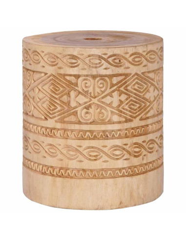 Base per ombrellone Naturale Ø34 x 40 cm Legno Massello