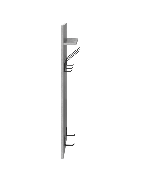 Appendiabiti a muro Grigio sonoma 90 x 40 x 10 cm