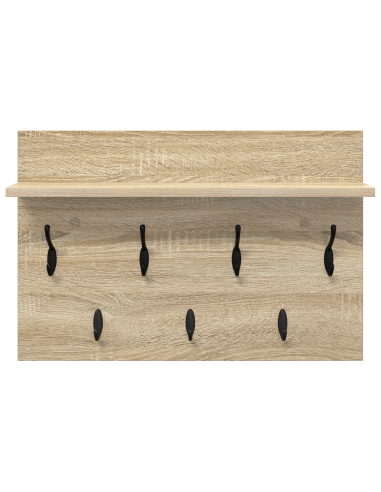 Appendiabiti a muro Rovere Sonoma 60 x 40 x 12 cm