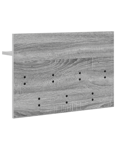 Appendiabiti a muro Grigio Sonoma 60 x 40 x 12 cm
