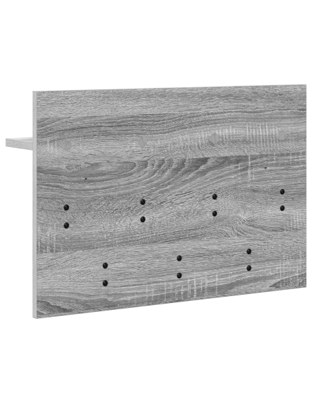 Appendiabiti a muro Grigio sonoma 60 x 40 x 12 cm