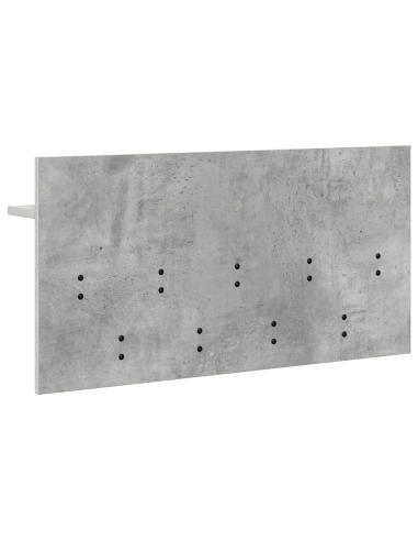 Appendiabiti a muro Grigio cemento 80 x 40 x 12 cm