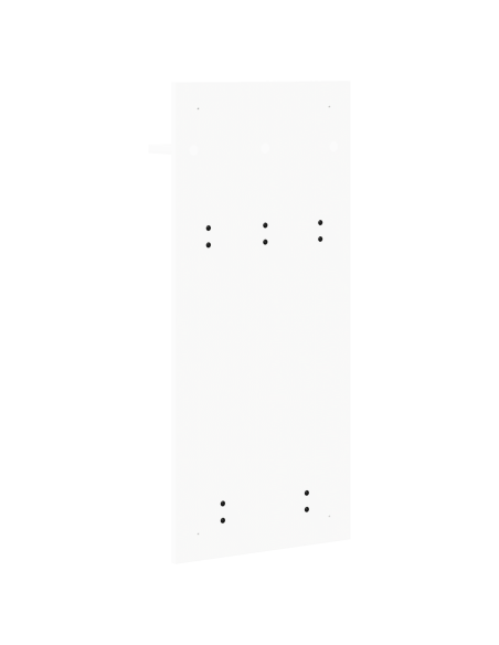 Appendiabiti a muro Bianco 90 x 40 x 10 cm Legno multistrato
