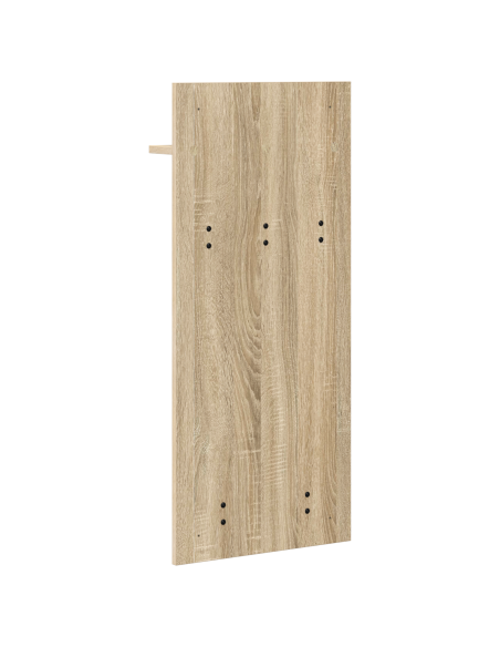 Appendiabiti a muro rovere sonoma 90 x 40 x 10 cm