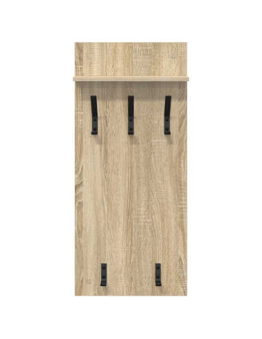Appendiabiti a muro Rovere Sonoma 40 x 10 x 90 cm