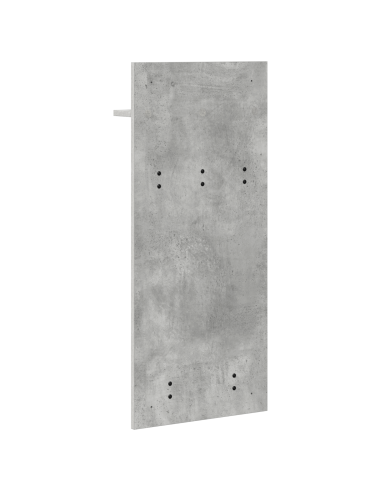 Appendiabiti a muro Grigio cemento 40 x 10 x 90 cm
