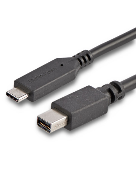 StarTech.com Cavo Adattatore Mini DisplayPort a USB-C da 1,8m - 4K 60Hz - Nero