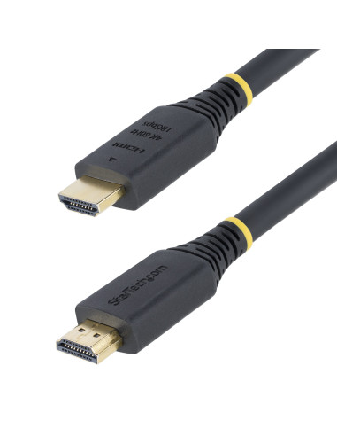 StarTech.com Cavo HDMI 2.0 Certificato Premium da 5m ad Alta Velocità, 4K 60Hz/1440p 144Hz, HDR10/HDCP 2.2/ARC, 18Gbps. Cavetto