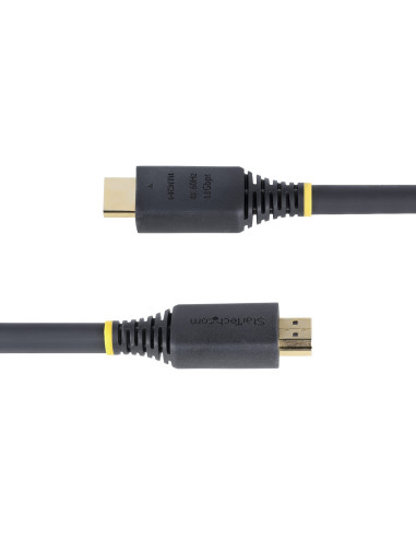 StarTech.com Cavo HDMI 2.0 Certificato Premium da 5m ad Alta Velocità, 4K 60Hz/1440p 144Hz, HDR10/HDCP 2.2/ARC, 18Gbps. Cavetto