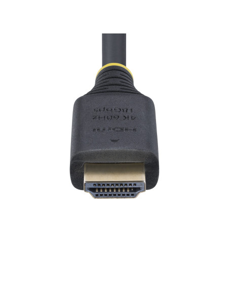 StarTech.com Cavo HDMI 2.0 Certificato Premium da 4m ad Alta Velocità, 4K 60Hz/1440p 144Hz, HDR10/HDCP 2.2/ARC, 18Gbps. Cavetto