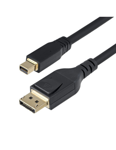 StarTech.com Cavo da Mini DisplayPort a DisplayPort 1.4 da 3m - 8K 60Hz/4K 120Hz HBR3 HDR, cavo UHD mDP a DP 1.4, cavo per monit