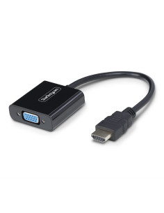 StarTech.com Adattatore HDMI a VGA, Convertitore Video Attivo 1920x1080 (1080p) per Notebook/Desktop. Da Sorgente HDMI a Monitor
