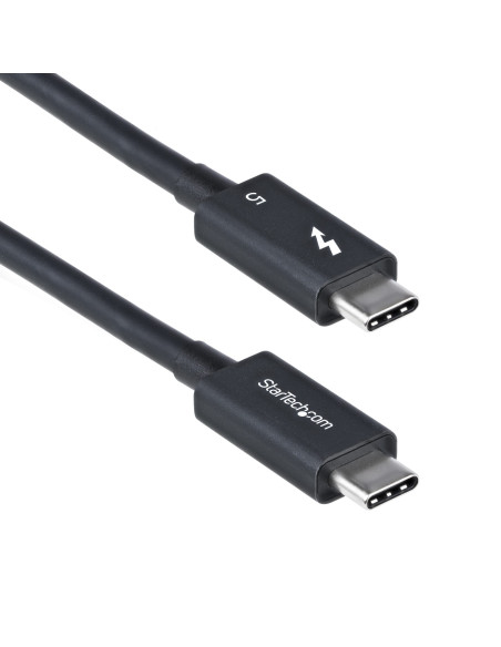StarTech.com Cavo Thunderbolt 5 80 Gbps/fino a 120 Gbps da 50cm, 240 W PD, 8K 60 Hz, cavo Thunderbolt certificato - Compatibile 