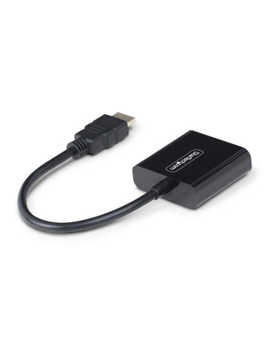 StarTech.com Adattatore HDMI a VGA, Convertitore Video Attivo 1920x1080 (1080p) per Notebook/Desktop. Da Sorgente HDMI a Monitor