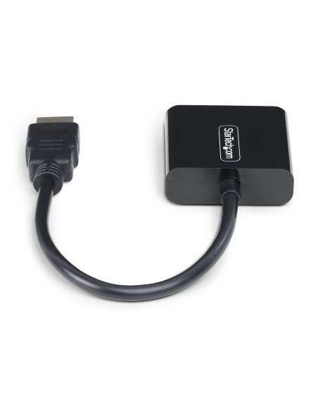 StarTech.com Adattatore HDMI a VGA, Convertitore Video Attivo 1920x1080 (1080p) per Notebook/Desktop. Da Sorgente HDMI a Monitor