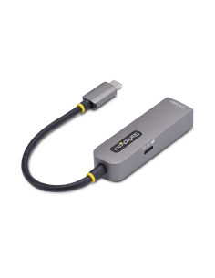 StarTech.com Adattatore Ethernet USB C, Convertitore di Rete NBASE-T 2.5/1GbE da USB Type-C 3.0 a RJ45, NIC PD 100W Pass-Through 2