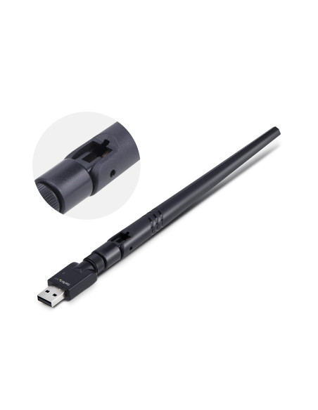 StarTech.com Adattatore USB Bluetooth 5.3, Classe 1, Dongle USB Bluetooth per PC/Laptop, Utilizzo con tastiera/mouse, networking