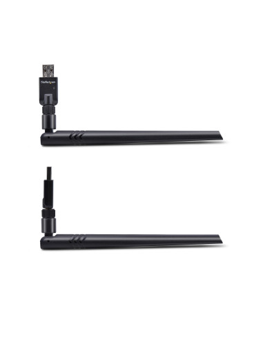 StarTech.com Adattatore USB Bluetooth 5.3, Classe 1, Dongle USB Bluetooth per PC/Laptop, Utilizzo con tastiera/mouse, networking