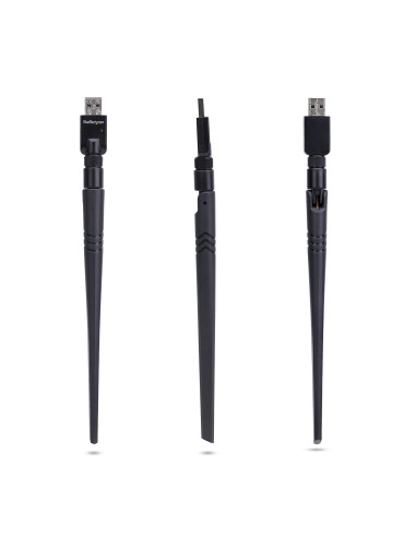 StarTech.com Adattatore USB Bluetooth 5.3, Classe 1, Dongle USB Bluetooth per PC/Laptop, Utilizzo con tastiera/mouse, networking