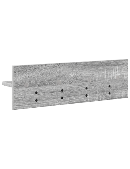 Appendiabiti a muro Grigio sonoma 60 x 10.5 x 18 cm